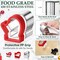 Christmas Cookie cutters Set 8 Pieces, Holiday Cookie Cutters with Comfort Grip, Stainless Steel Baking Cutters Christmas Shapes for Xmas, Gingerbread Man, Snowflakes, Christmas Tree, Santa, etc